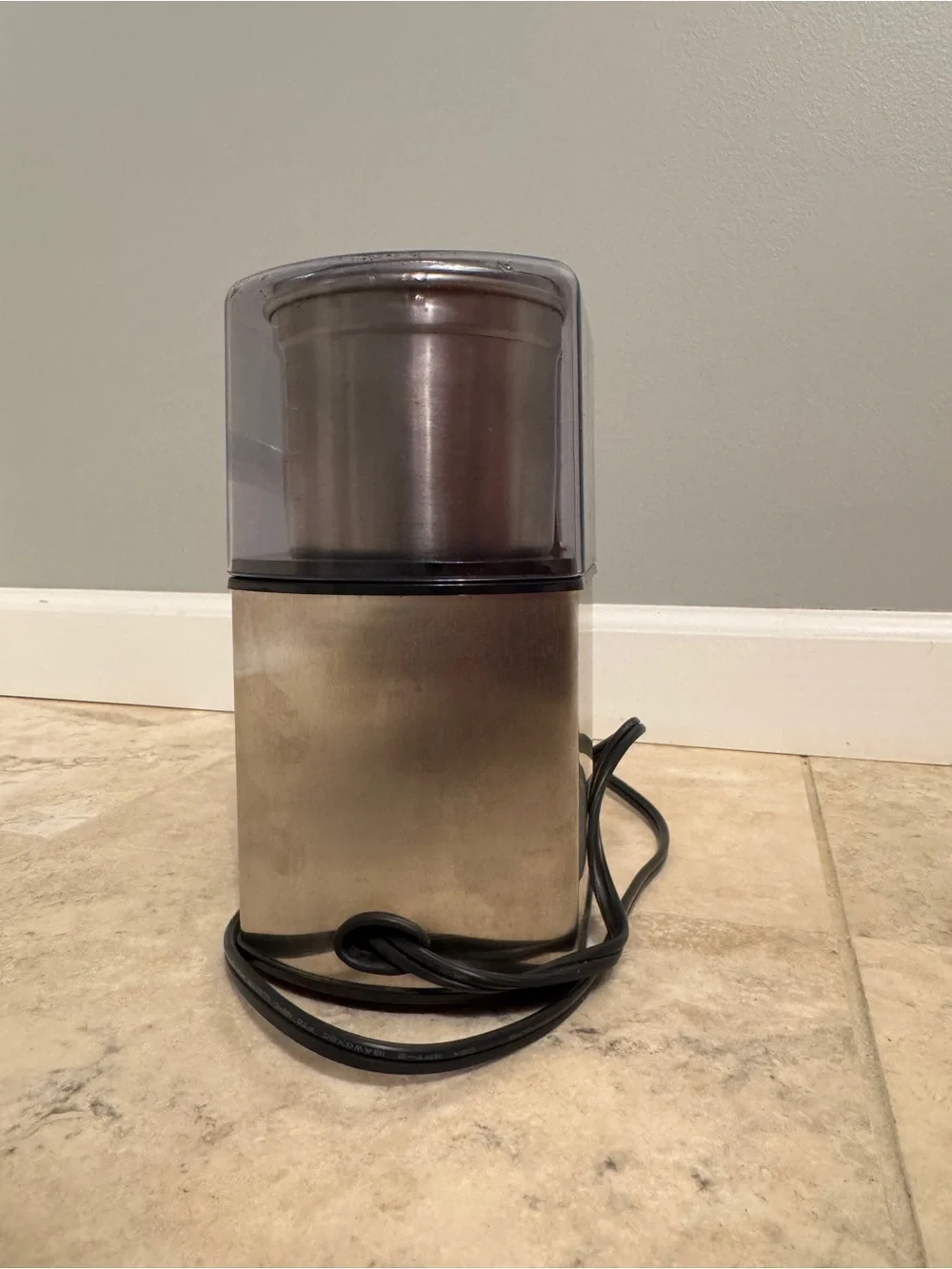 Cuisinart Stainless Steel Electric Coffee Grinder - Silver & Black